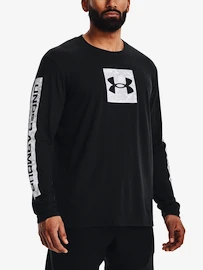 Heren T-shirt Under Armour CAMO BOXED SPORTSTYLE LS-BLK