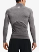 Heren T-shirt Under Armour ColdGear Comp Mock-GRY