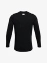 Heren T-shirt Under Armour ColdGear Fitted Crew-BLK