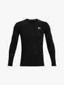 Heren T-shirt Under Armour ColdGear Fitted Crew-BLK