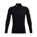 Heren T-shirt Under Armour ColdGear Fitted Mock Black