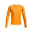 Heren T-shirt Under Armour  Empowered LS Crew Omega Orange L