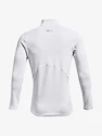 Heren T-shirt Under Armour  Fitted Mock-WHT