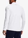 Heren T-shirt Under Armour  Fitted Mock-WHT