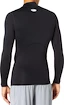 Heren T-shirt Under Armour  HeatGear Armour Comp Mock LS Black