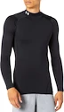 Heren T-shirt Under Armour  HeatGear Armour Comp Mock LS Black