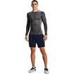 Heren T-shirt Under Armour HeatGear Comp LS Grey