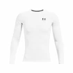 Heren T-shirt Under Armour HeatGear Comp LS White