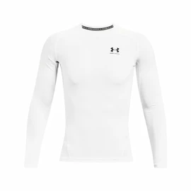 Heren T-shirt Under Armour HeatGear Comp LS White