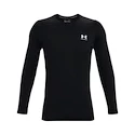 Heren T-shirt Under Armour HeatGear Fitted LS Black XXL