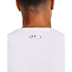 Heren T-shirt Under Armour HeatGear Fitted LS White