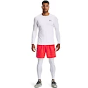 Heren T-shirt Under Armour HeatGear Fitted LS White