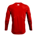 Heren T-shirt Under Armour HeatGear HeatGear Armour Fitted LS Radiant Red