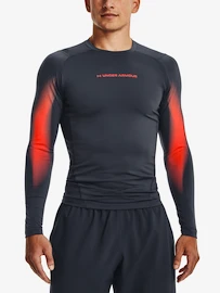 Heren T-shirt Under Armour HeatGear Novelty LS-GRY