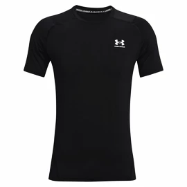 Heren T-shirt Under Armour HG Armour Fitted SS-BLK