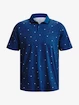 Heren T-shirt Under Armour  Iso-Chill Edge Polo-BLU