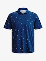 Heren T-shirt Under Armour  Iso-Chill Edge Polo-BLU