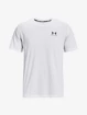 Heren T-shirt Under Armour  LOGO EMB HEAVYWEIGHT SS-WHT