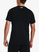 Heren T-shirt Under Armour  Nov Fitted SS-BLK