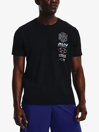 Heren T-shirt Under Armour RUN ANYWHERE TEE v2-BLK