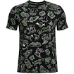 Heren T-shirt Under Armour  Run Ur Face Off Print SS Black S