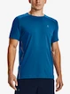 Heren T-shirt Under Armour  Rush 2.0 Vent SS-BLU