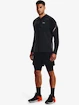 Heren T-shirt Under Armour  Rush FZ Hoodie-BLK