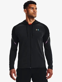 Heren T-shirt Under Armour Rush FZ Hoodie-BLK