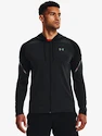 Heren T-shirt Under Armour  Rush FZ Hoodie-BLK S