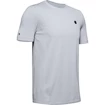 Heren T-shirt Under Armour  Rush Seamless Fitted SS Grey