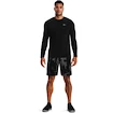 Heren T-shirt Under Armour  Rush Seamless LS Black