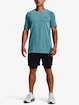 Heren T-shirt Under Armour  Seamless Grid SS-BLU