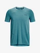 Heren T-shirt Under Armour  Seamless Grid SS-BLU