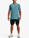 Heren T-shirt Under Armour  Seamless Grid SS-BLU