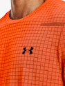 Heren T-shirt Under Armour  Seamless Grid SS-ORG