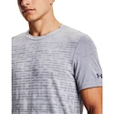 Heren T-shirt Under Armour  Seamless Wordmark SS Grey