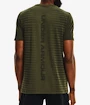 Heren T-shirt Under Armour  Seamless Wordmark SS Marine OD Green