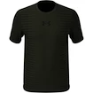 Heren T-shirt Under Armour  Seamless Wordmark SS Marine OD Green L