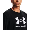 Heren T-shirt Under Armour  SPORTSTYLE LOGO LS-BLK