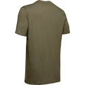 Heren T-shirt Under Armour  Tac Cotton T Brown