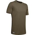 Heren T-shirt Under Armour  Tac Cotton T Brown S