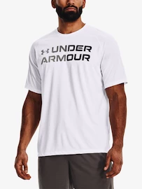 Heren T-shirt Under Armour Tech 2.0 Gradient SS-WHT