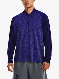 Heren T-shirt Under Armour Tech 2.0 Novelty 1/4 Zip-BLU