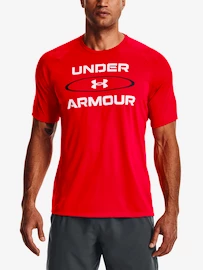 Heren T-shirt Under Armour Tech 2.0 WM Graphic SS-RED