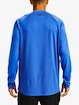 Heren T-shirt Under Armour  Textured LS-BLU