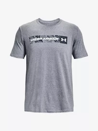 Heren T-shirt Under Armour UA CAMO CHEST STRIPE SS-GRY