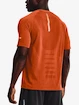 Heren T-shirt Under Armour  UA Seamless Run SS-ORG