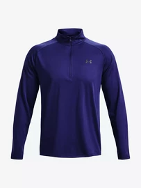 Heren T-shirt Under Armour UA Tech 2.0 1/2 Zip-BLU