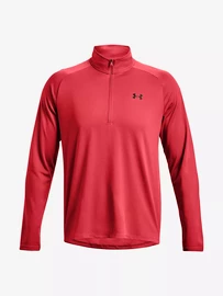 Heren T-shirt Under Armour UA Tech 2.0 1/2 Zip-RED