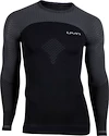 Heren T-shirt UYN  Running Alpha OW Shirt LS S, Zwart